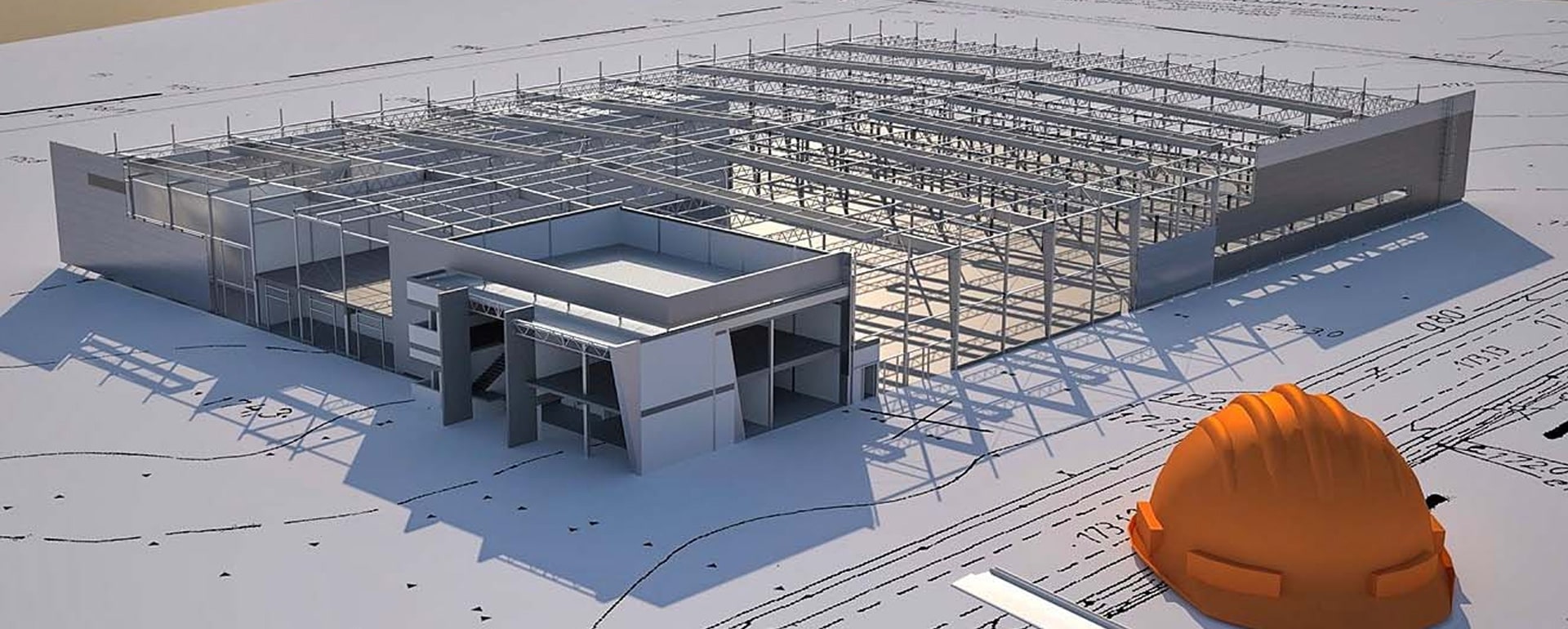 Architectural miscellaneous steel detailing in india - Tekla structures steel detailing in india